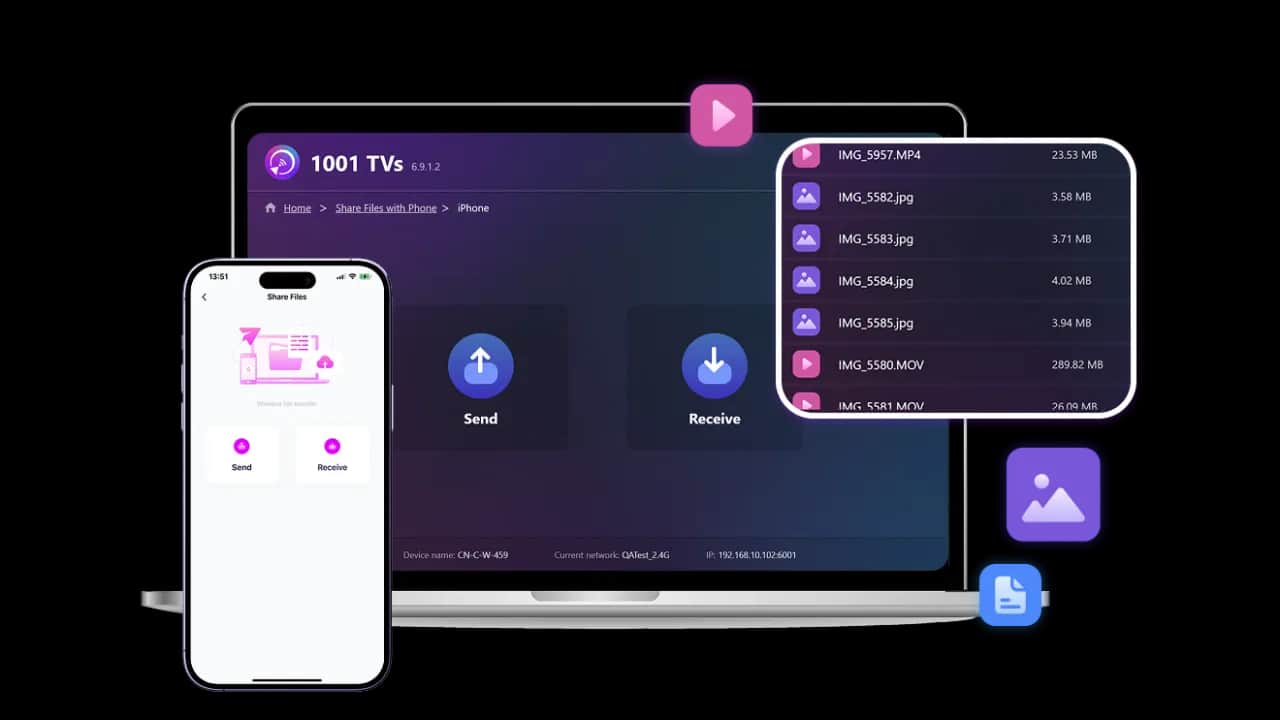 Transfer zdjęć Wi-Fi: Android i iPhone szybko, bez kompresji!